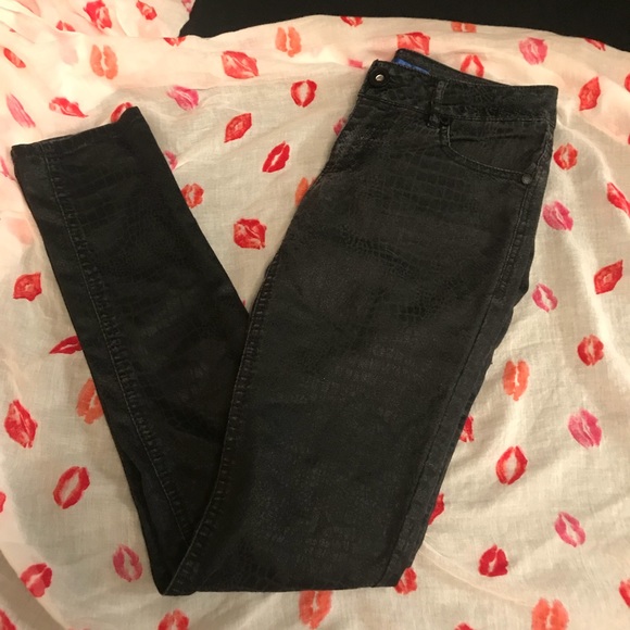 Sapphire Ink Skinny Straight Jeans - Picture 3 of 6